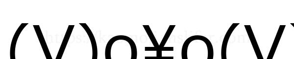 (V)o\o(V)
-顔文字